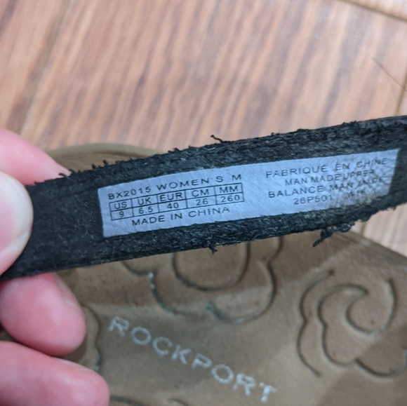 Rockport Leather Upper Sandals - Picture 9 of 9